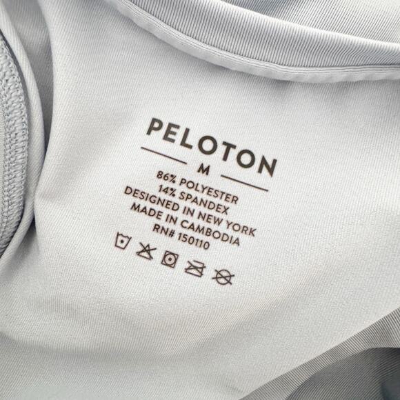 PELOTON Distance Shirttail Tank Top Slate Blue Gray Medium M - Picture 9 of 10